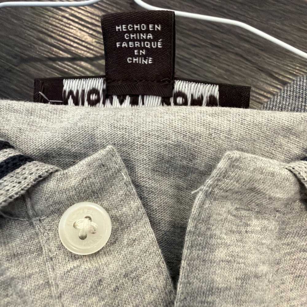 NEW MICHAEL KORS mens polo SIZE XXL heather GRAY NWT soft - Picture 5 of 11